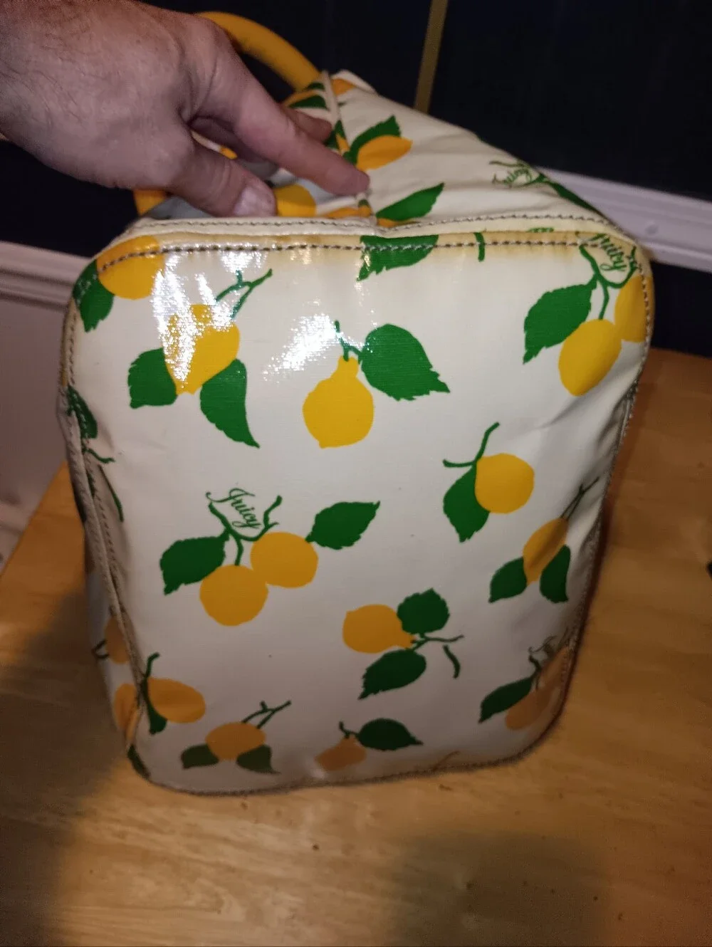 Juicy Couture Vintage Y2k Lemons Large Tote Bag With Pouch